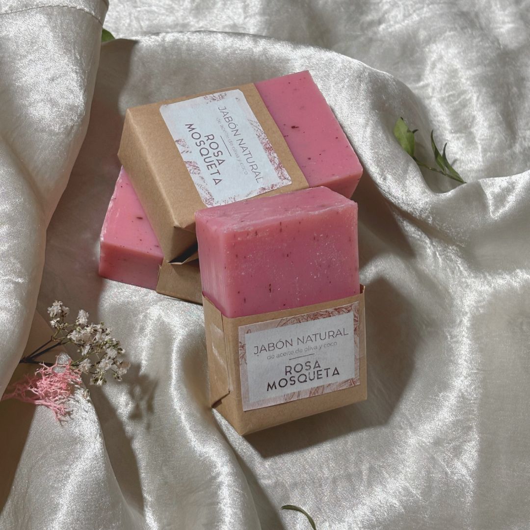 Jabón de rosa mosqueta