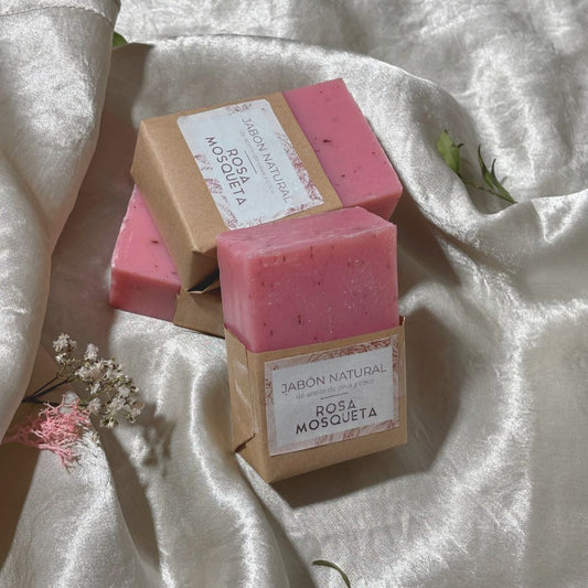 Jabón de rosa mosqueta